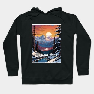 Lookout Pass ski Idaho usa Hoodie